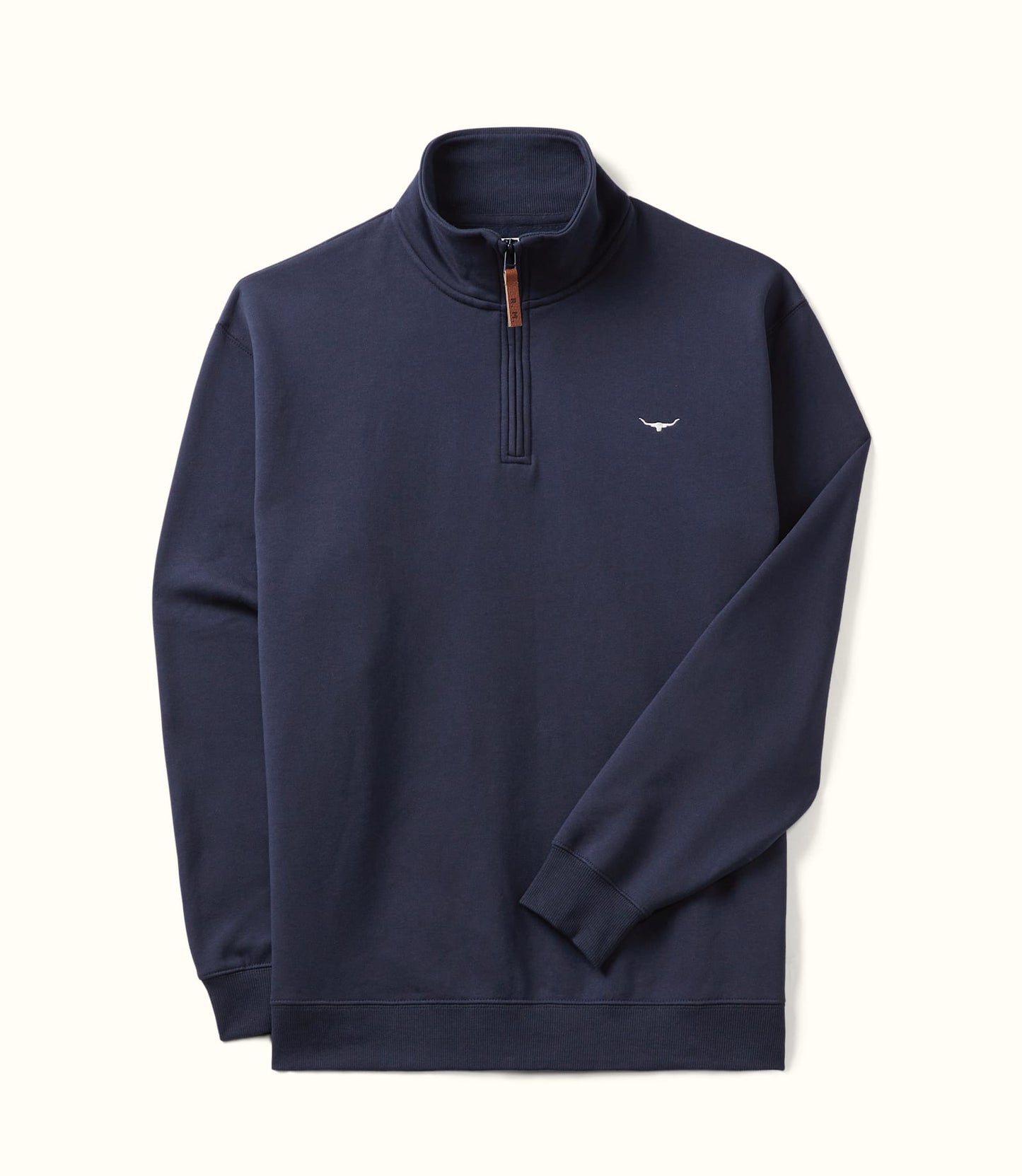 RM Williams 1/4 Zip Mulyungarie Fleece Sweatshirt Navy