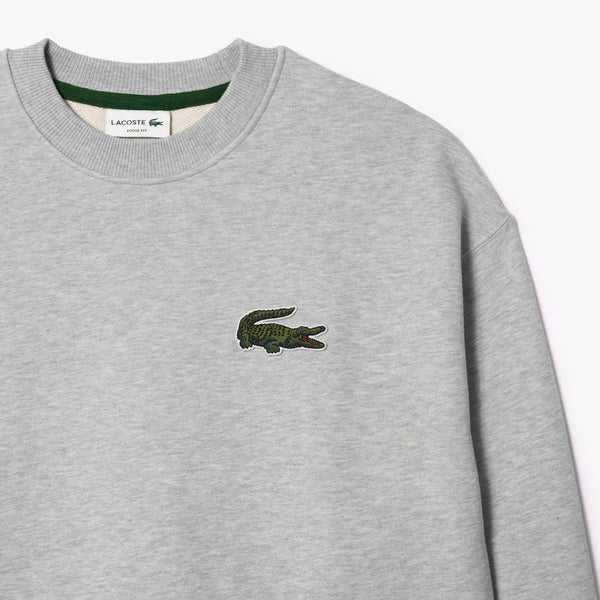 Lacoste Unisex Loose Fit Crocodile Badge Jogger Sweatshirt