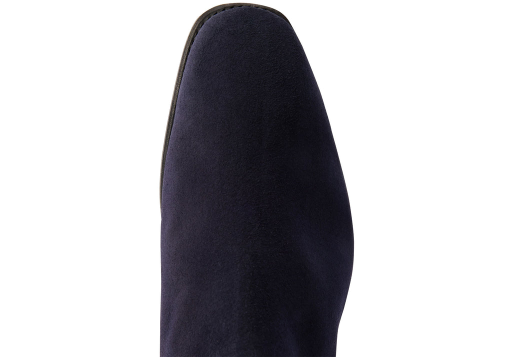 RM Williams Midnight Navy Suede Comfort Craftsman Boots