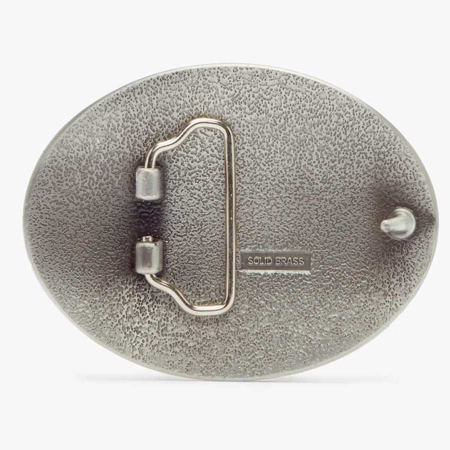 RM Williams Logo Buckle Silver & Gold