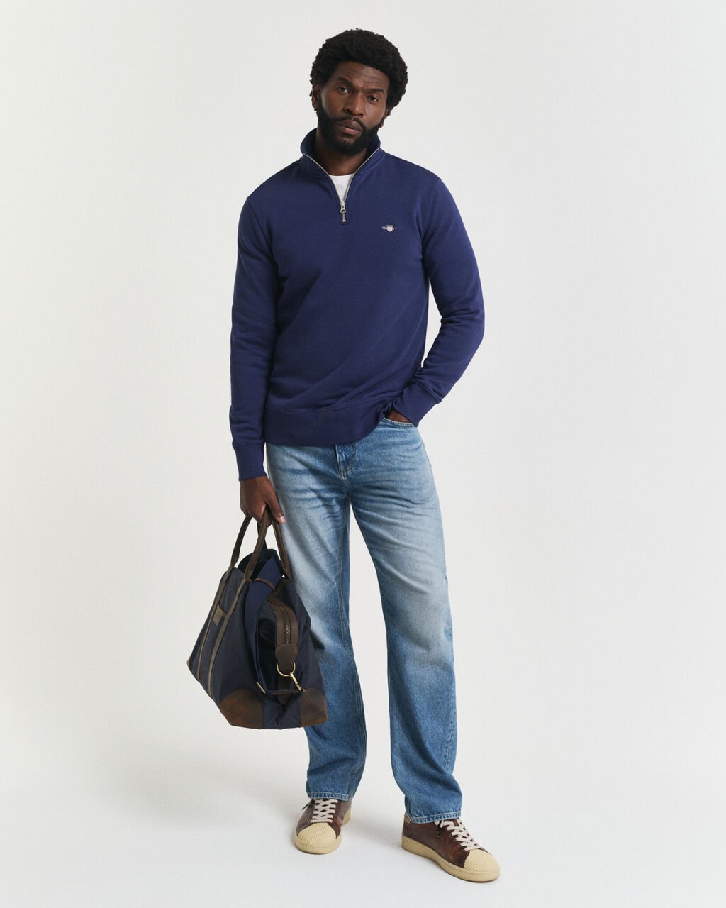 GANT Shield Half-Zip Sweatshirt