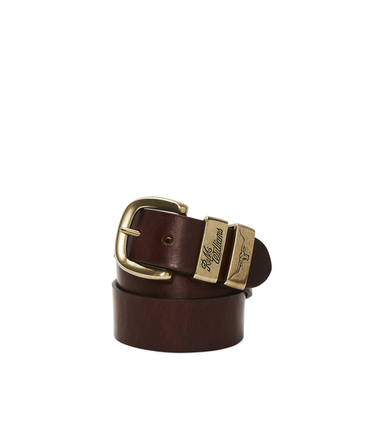 RM Williams 1.5" Drover Belt Mid Brown