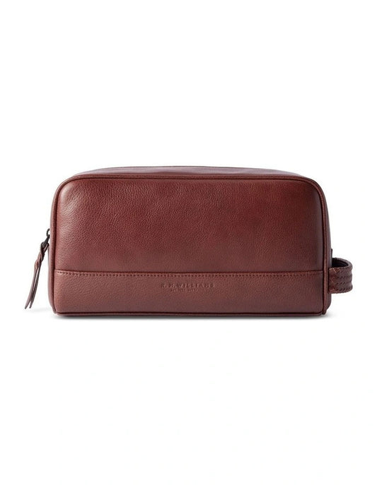 RM Williams Farrier Signature Washbag Whiskey