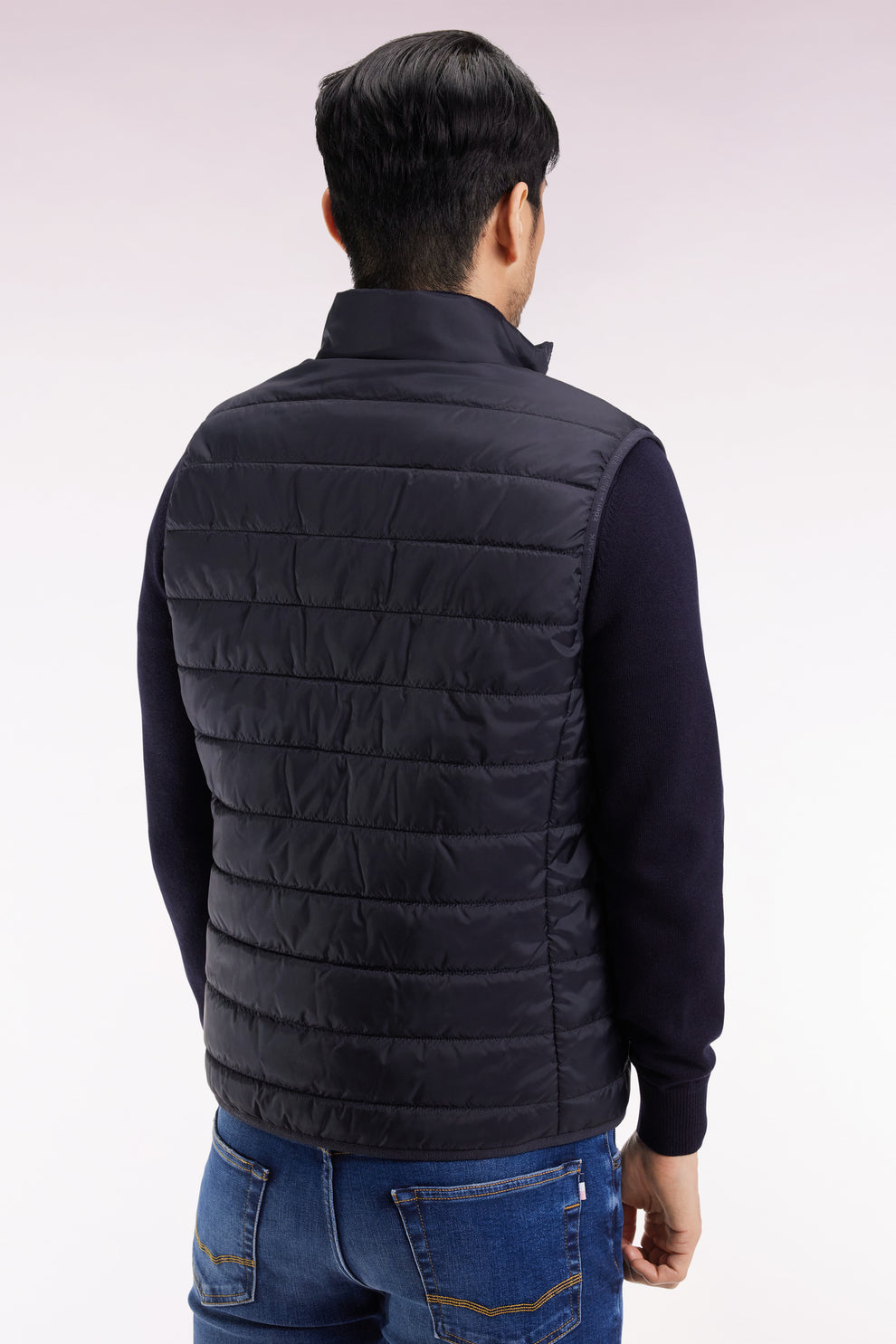 Eden Park Navy Quilted Down Gilet
