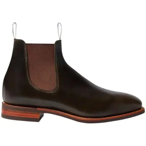 RM Williams Dark Olive Comfort Craftsman Boots
