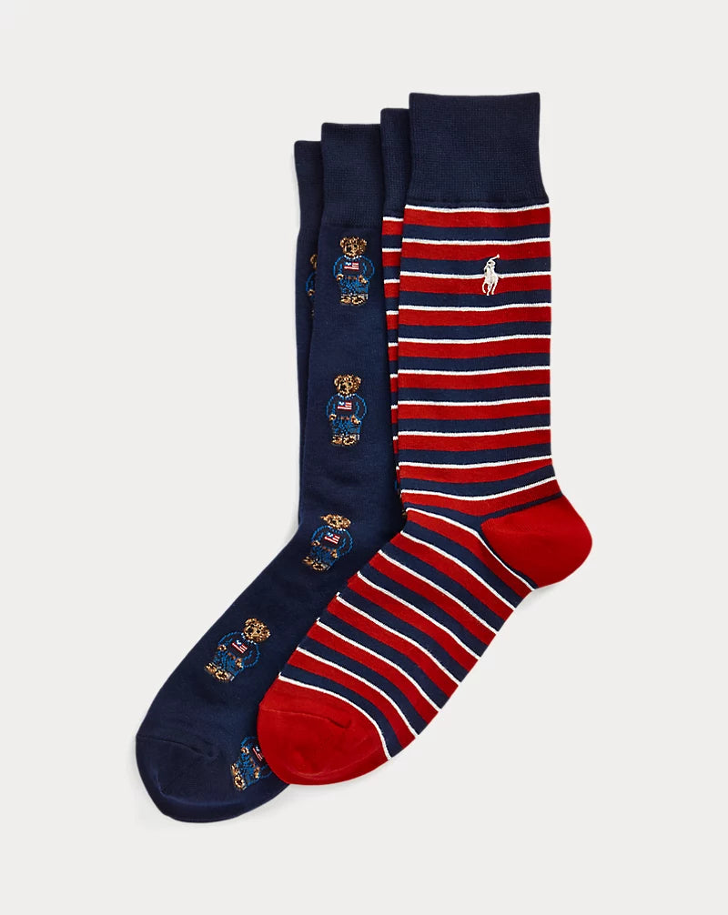 Polo Ralph Lauren Polo Bear Sock 2-Pack
