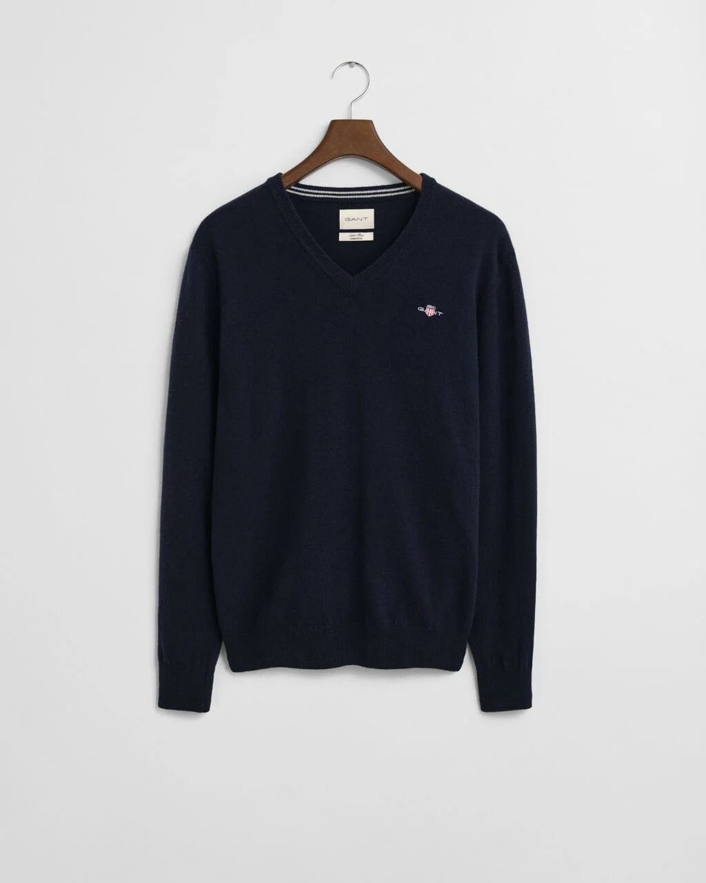 GANT Superfine Lambswool V-Neck Sweater