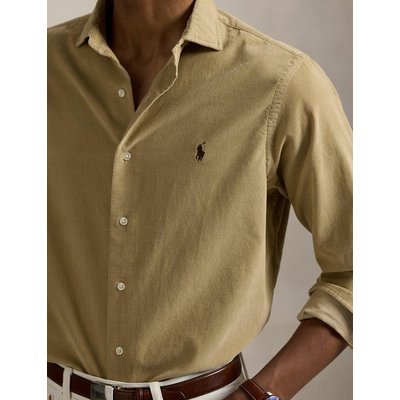 Polo Ralph Lauren Beige Corduroy Custom Fit Shirt