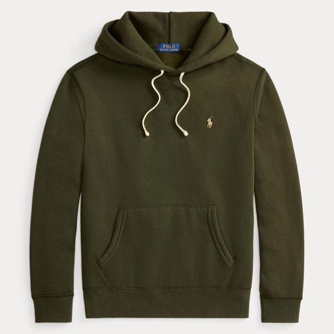 Polo Ralph Lauren Fleece Hoodie-Company Olive