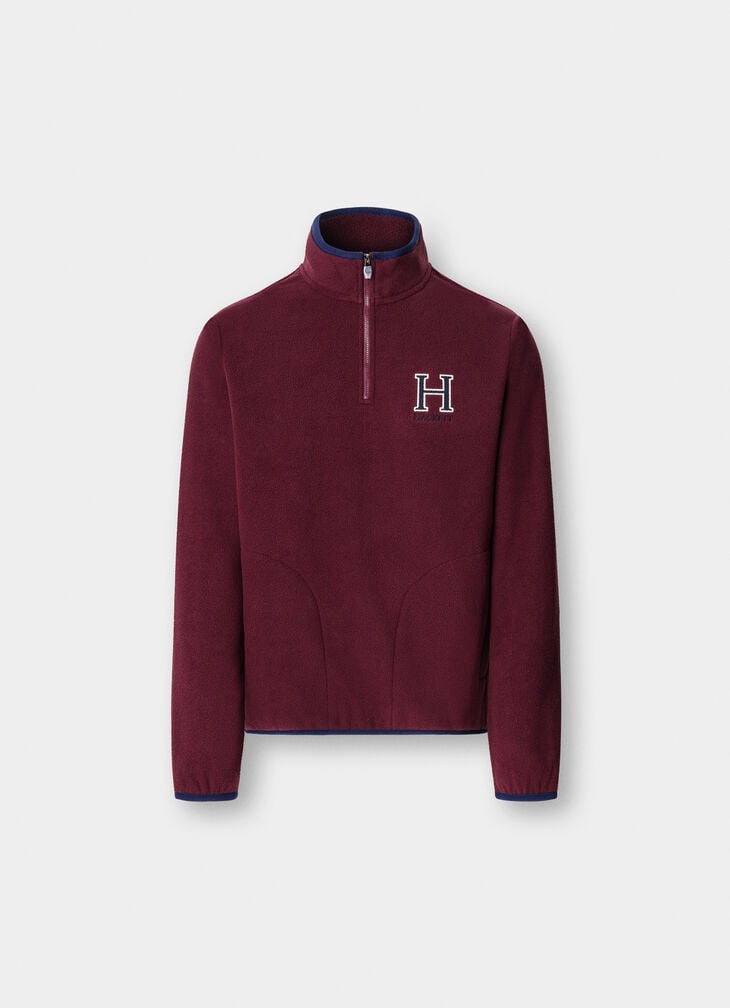 Hackett Logo Fleece 1/4 Zip Sweat