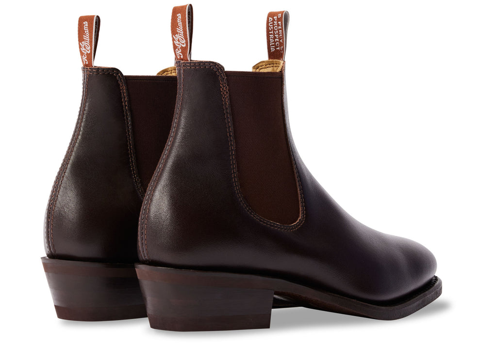 RM Williams Chestnut Lady Yearling Rubber Sole Boot