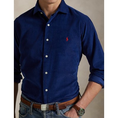 Polo Ralph Lauren Navy Corduroy Custom Fit Shirt