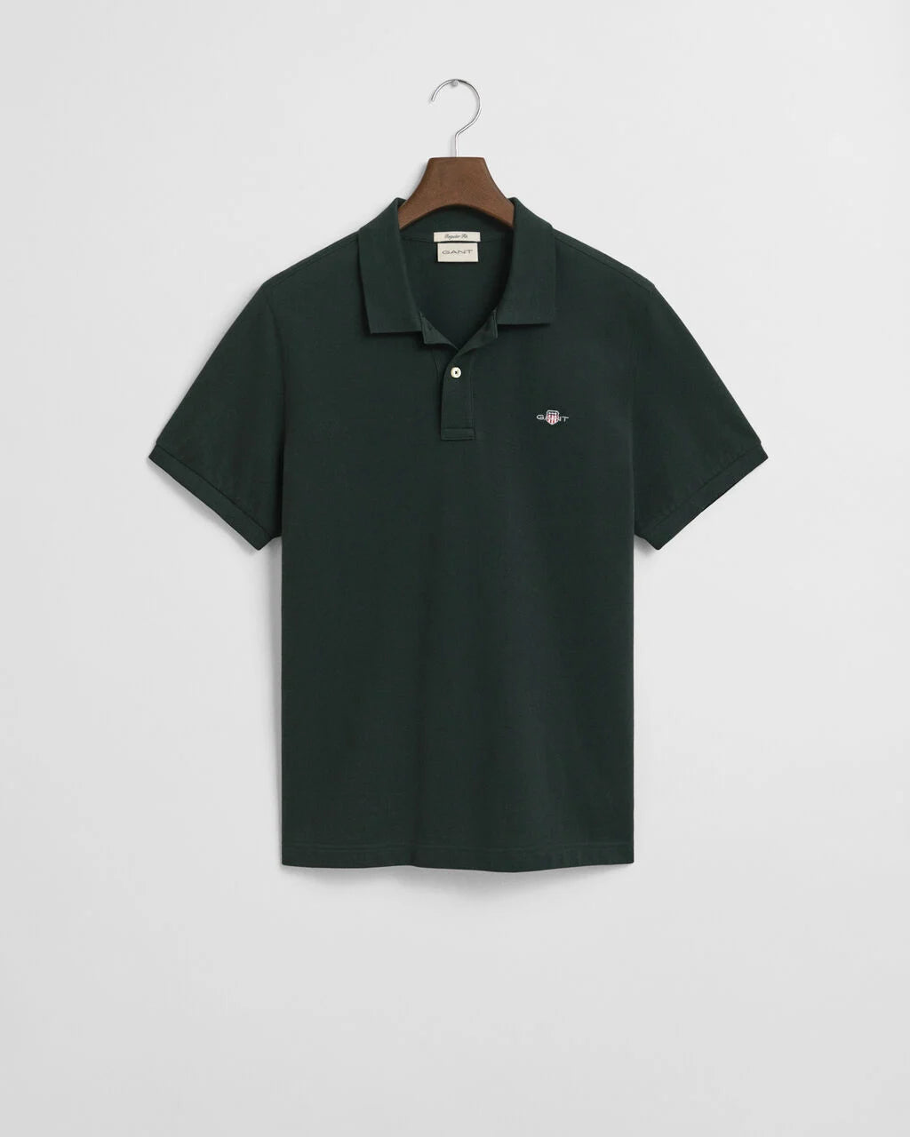 GANT Reg Fit Shield Pique Polo Shirt