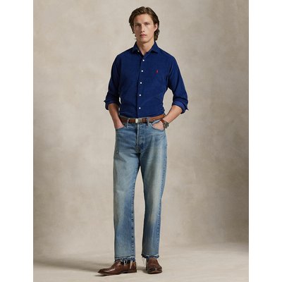 Polo Ralph Lauren Navy Corduroy Custom Fit Shirt