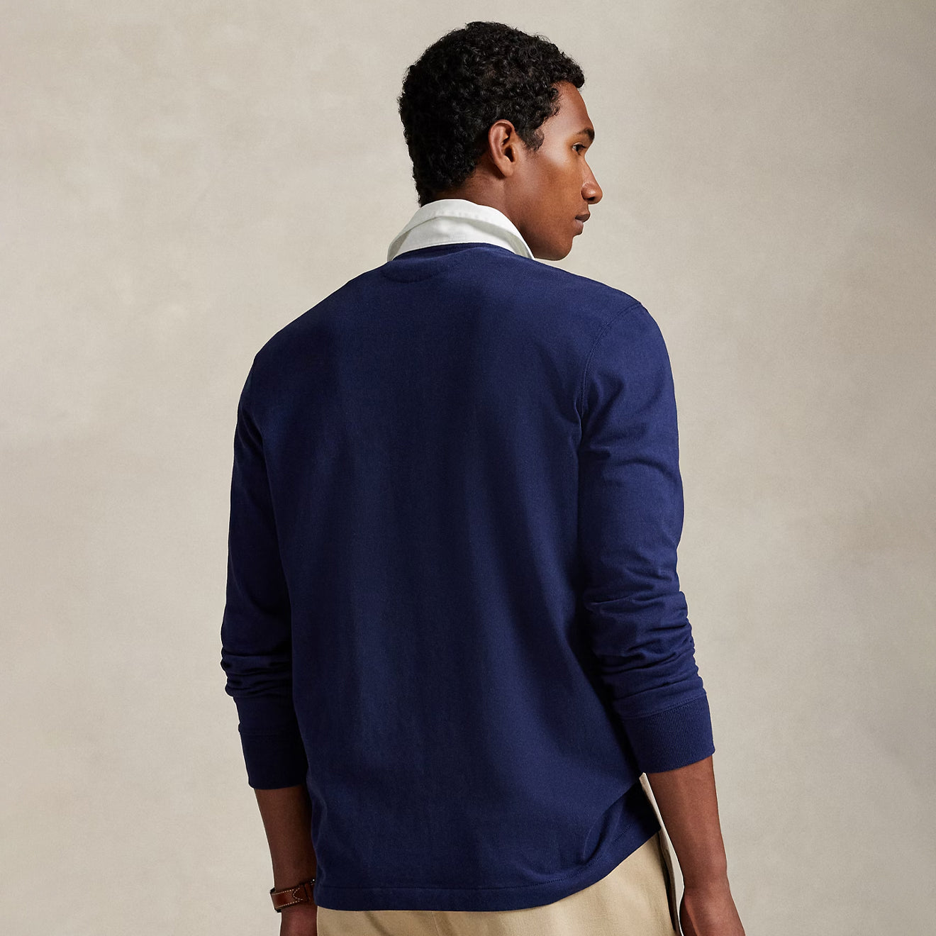 Polo Ralph Lauren Navy Iconic Rugby Shirt