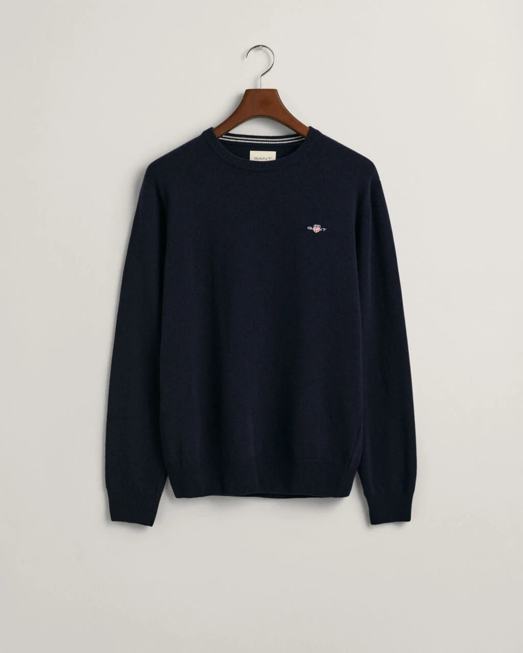 GANT Superfine Lambswool Crew Neck Sweater