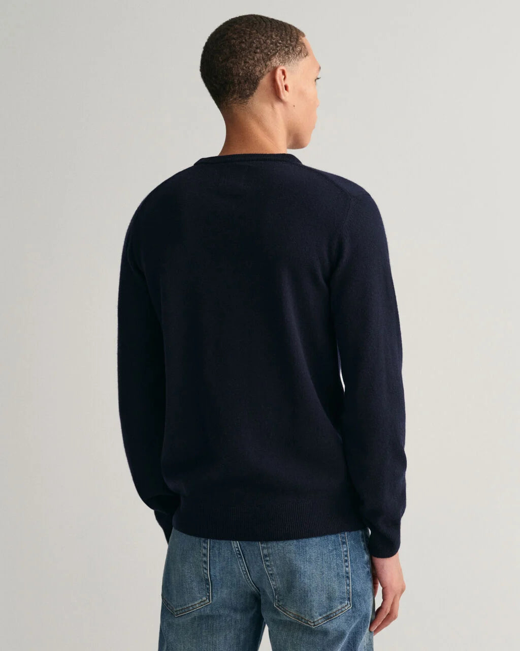 GANT Superfine Lambswool Crew Neck Sweater