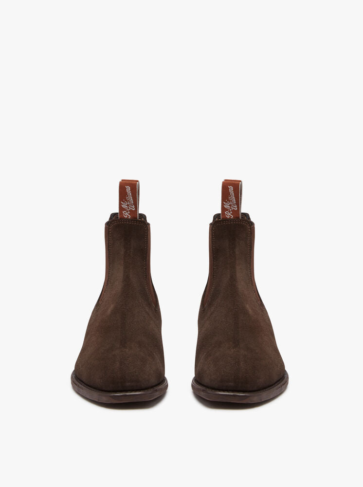 RM Williams Chocolate Suede Comfort Craftsman