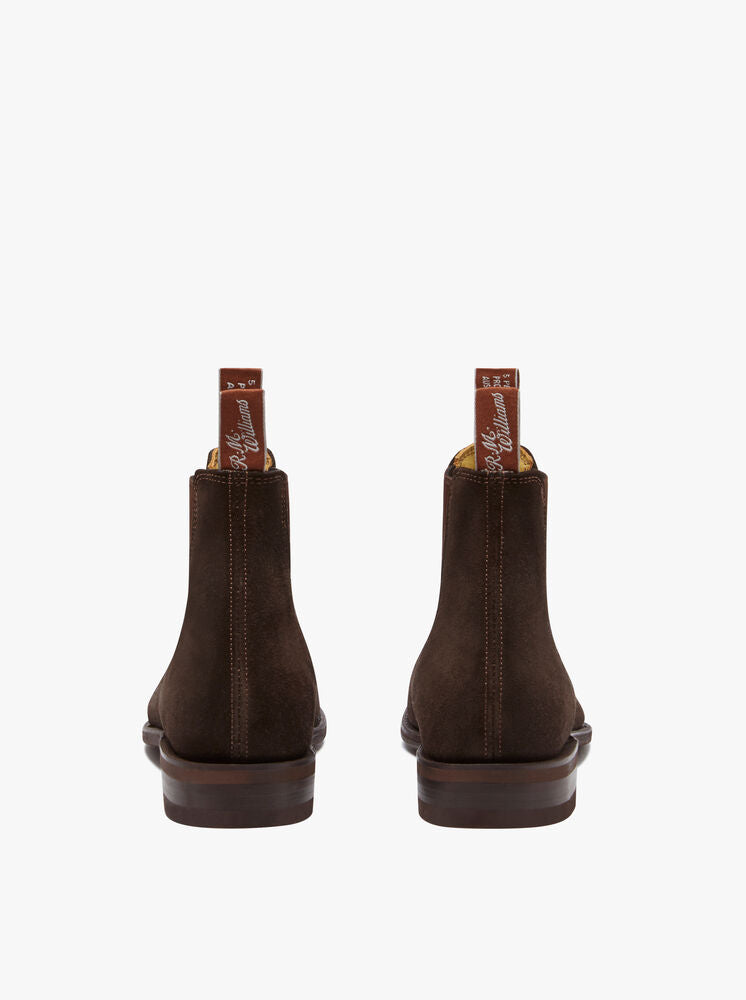 RM Williams Chocolate Suede Comfort Craftsman