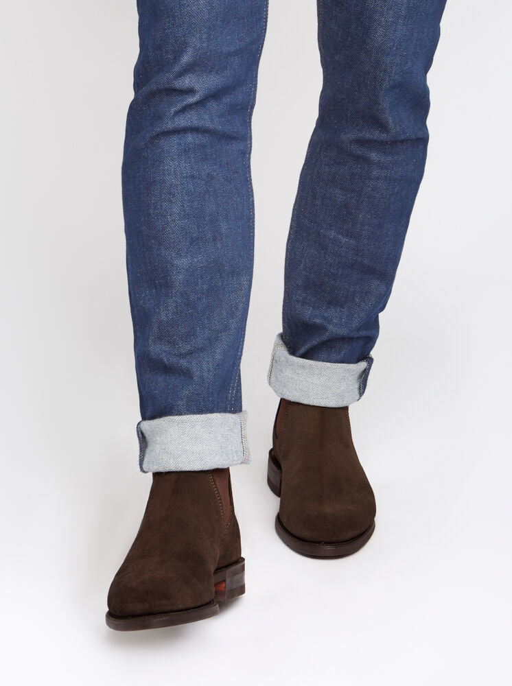 RM Williams Chocolate Suede Comfort Craftsman