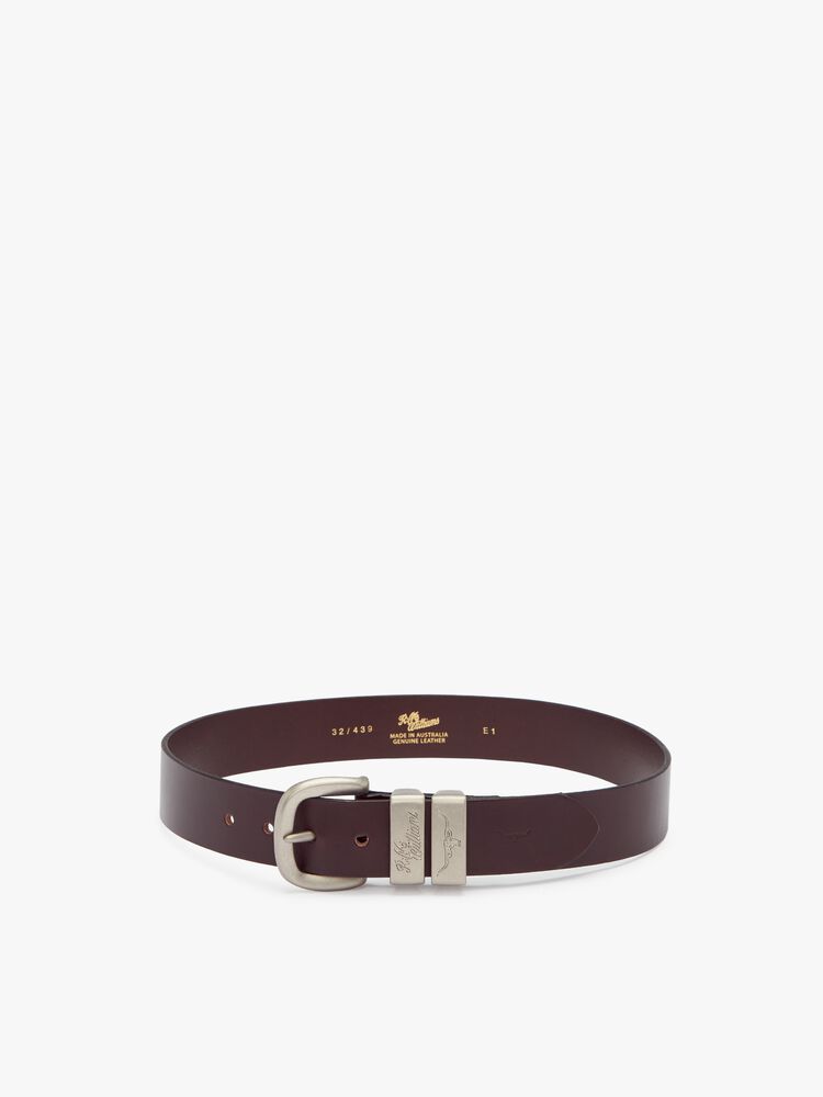 RM Williams 1.5" 3 Piece Chestnut Buckle Belt
