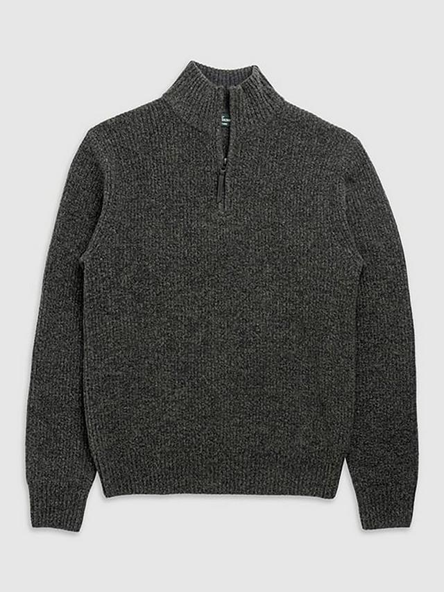 Rodd & Gunn Jungle Lambswool Robbies Road 1/4 Zip Jumper