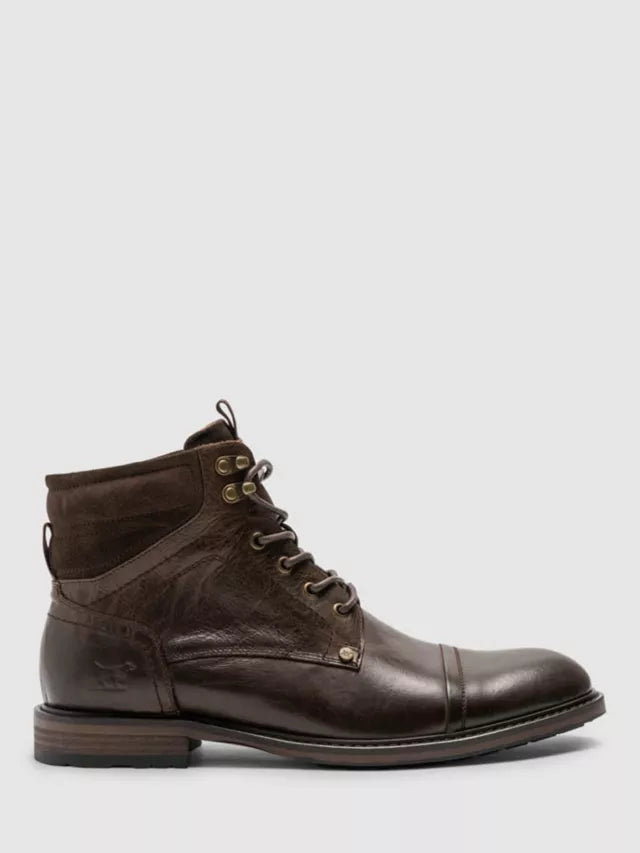 Rodd & Gunn Dunedin Leather Military Boots