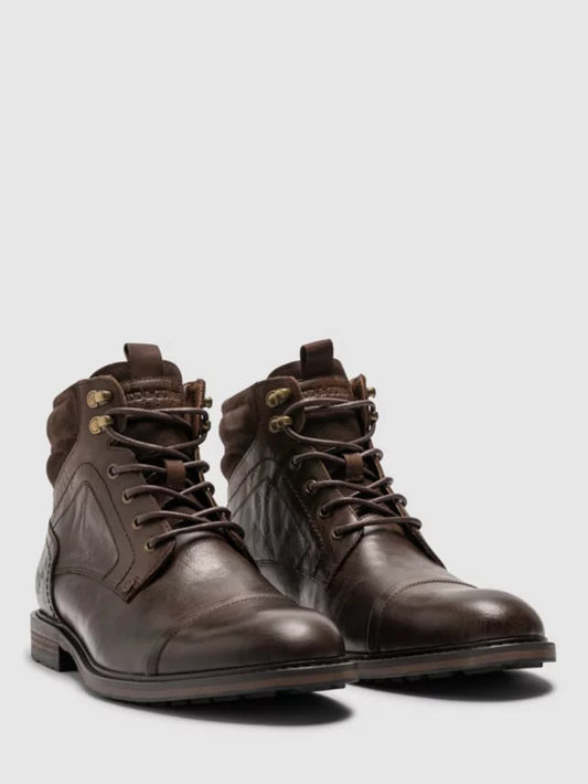 Rodd & Gunn Dunedin Leather Military Boots