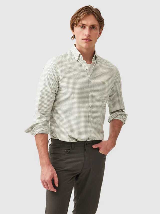 Rodd & Gunn Oxford Sports Fit Gingham Check Shirt