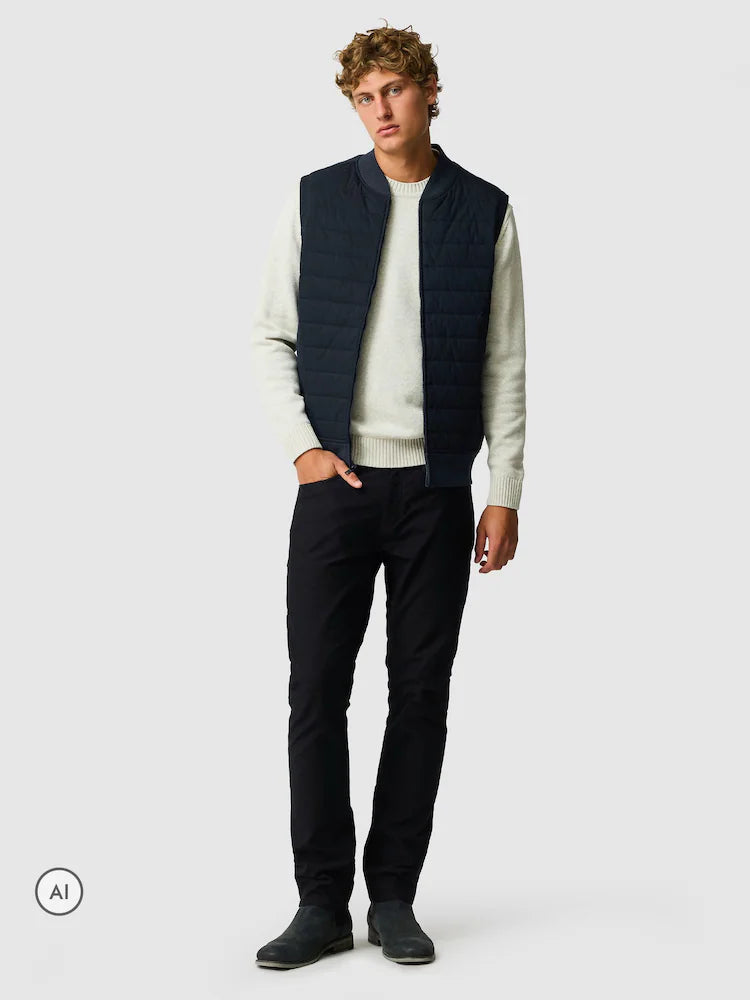 Rodd & Gunn Woodside Vest-Navy