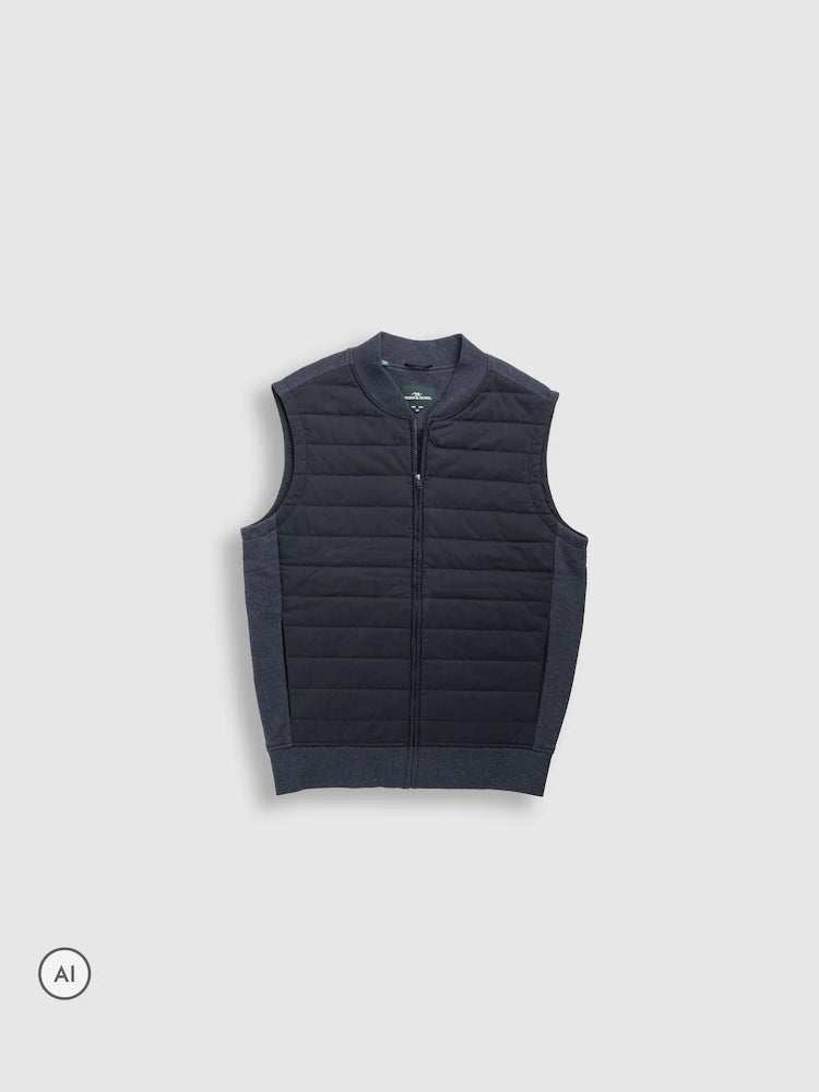 Rodd & Gunn Woodside Vest-Navy
