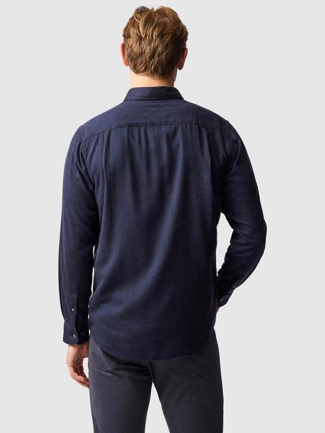 Rodd & Gunn Barrhill Brushed Cotton Sports Fit Shirt-Twilight