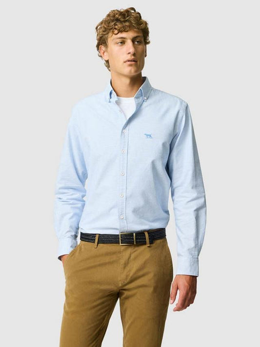 Rodd & Gunn Oxford Crossing Shirt-Powder Blue
