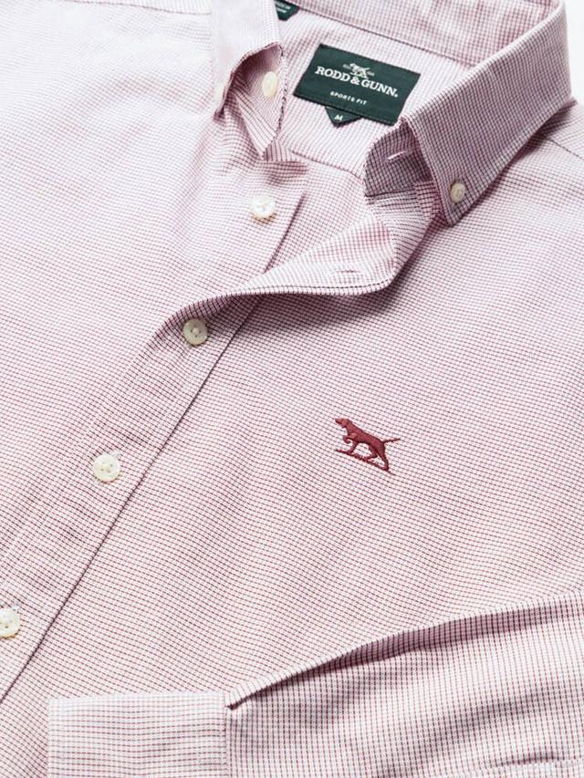 Rodd & Gunn Oxford Crossing Shirt-Poppy
