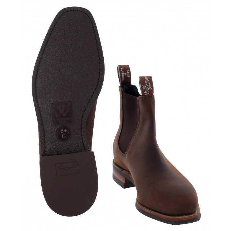 RM Williams Bark Oily Comfort Craftsman Boot â M2 Clothing Store