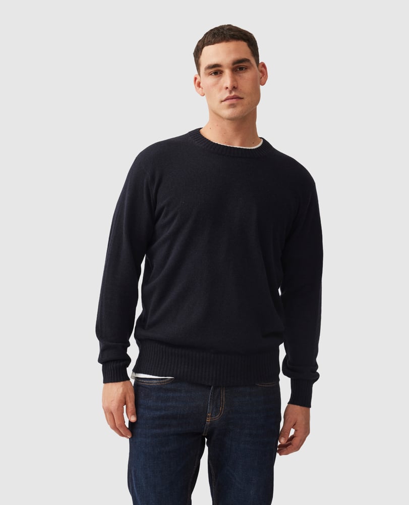 Rodd & Gunn Midnight Christchurch Knit Jumper