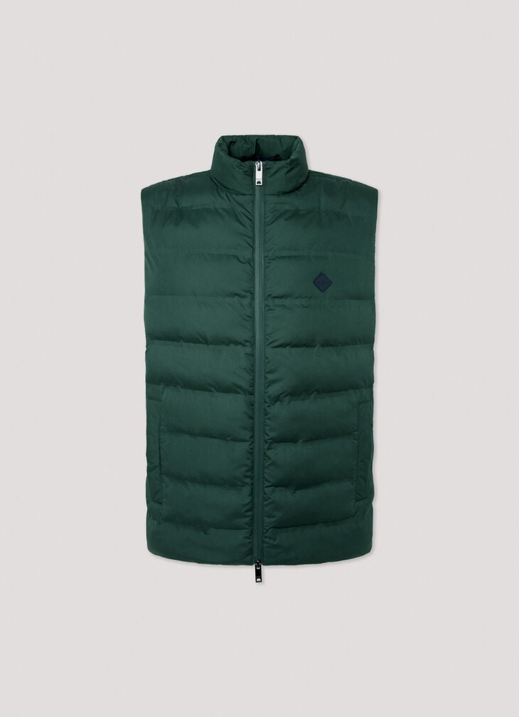 Hackett Heritage Forest Green Padded Gilet