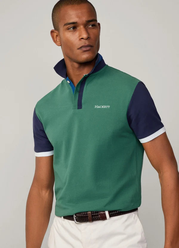 Hackett Classic Fit Number Polo