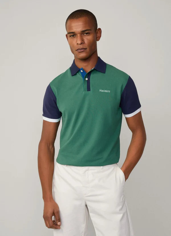 Hackett Classic Fit Number Polo