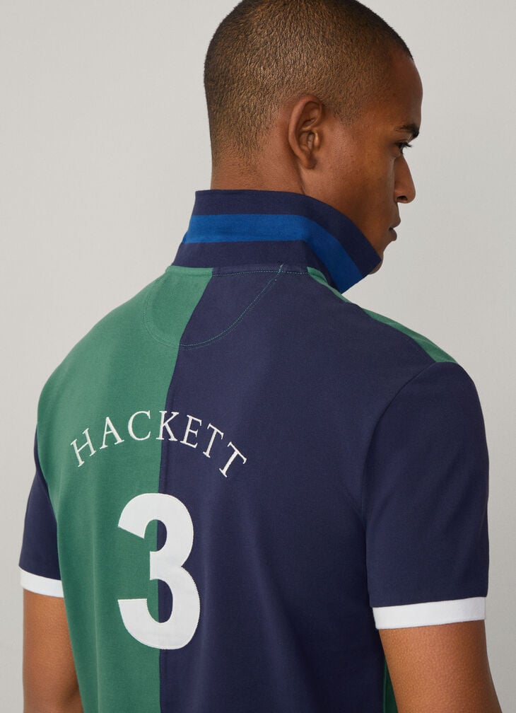 Hackett Classic Fit Number Polo