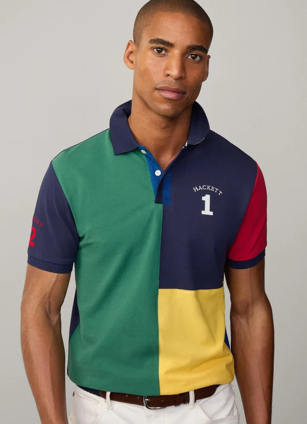 Hackett Classic Fit Multi Polo