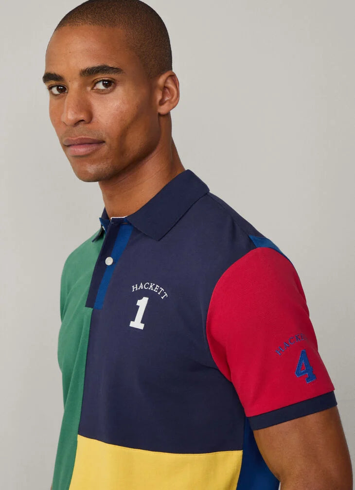 Hackett Classic Fit Multi Polo