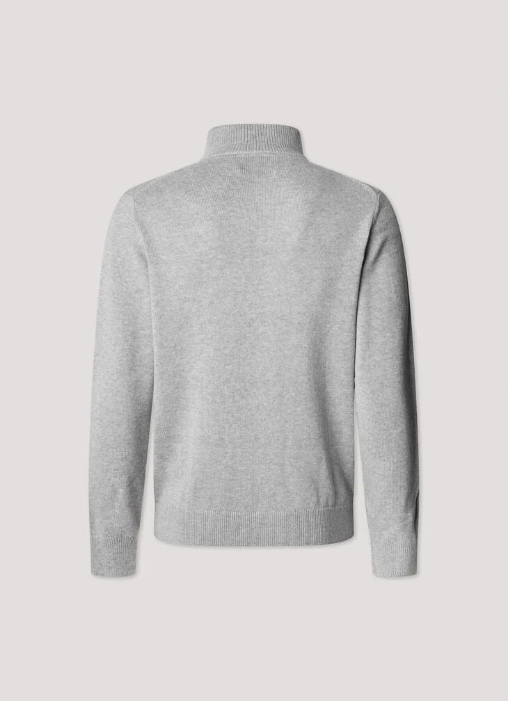 Hackett Knitted No.1 Quarter Zip Jumper