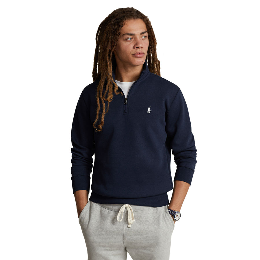 Polo Ralph Lauren Double-Knit Quarter-Zip Pullover