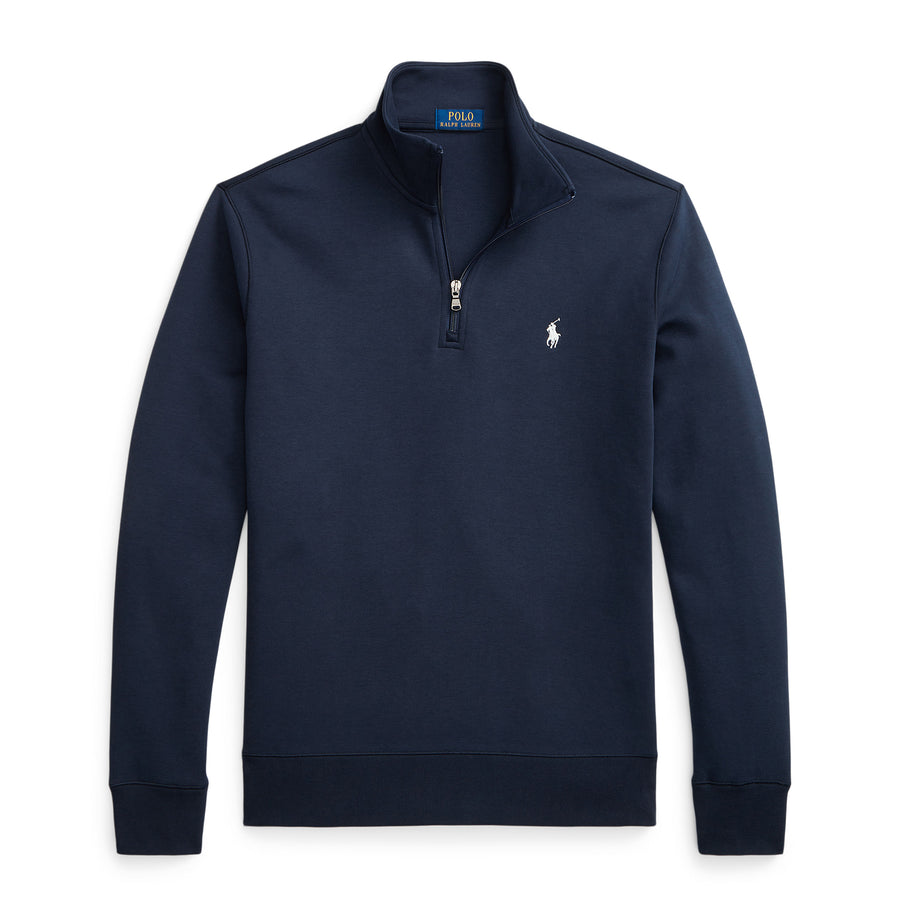 Polo Ralph Lauren Double-Knit Quarter-Zip Pullover