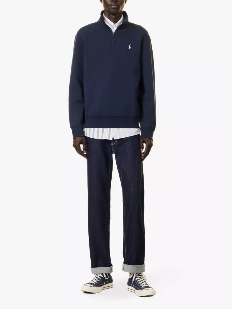 Polo Ralph Lauren Double-Knit Quarter-Zip Pullover