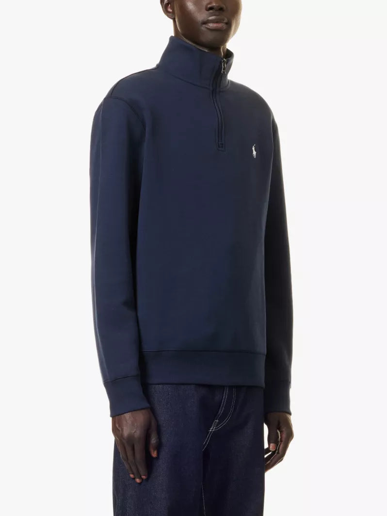 Polo Ralph Lauren Double-Knit Quarter-Zip Pullover