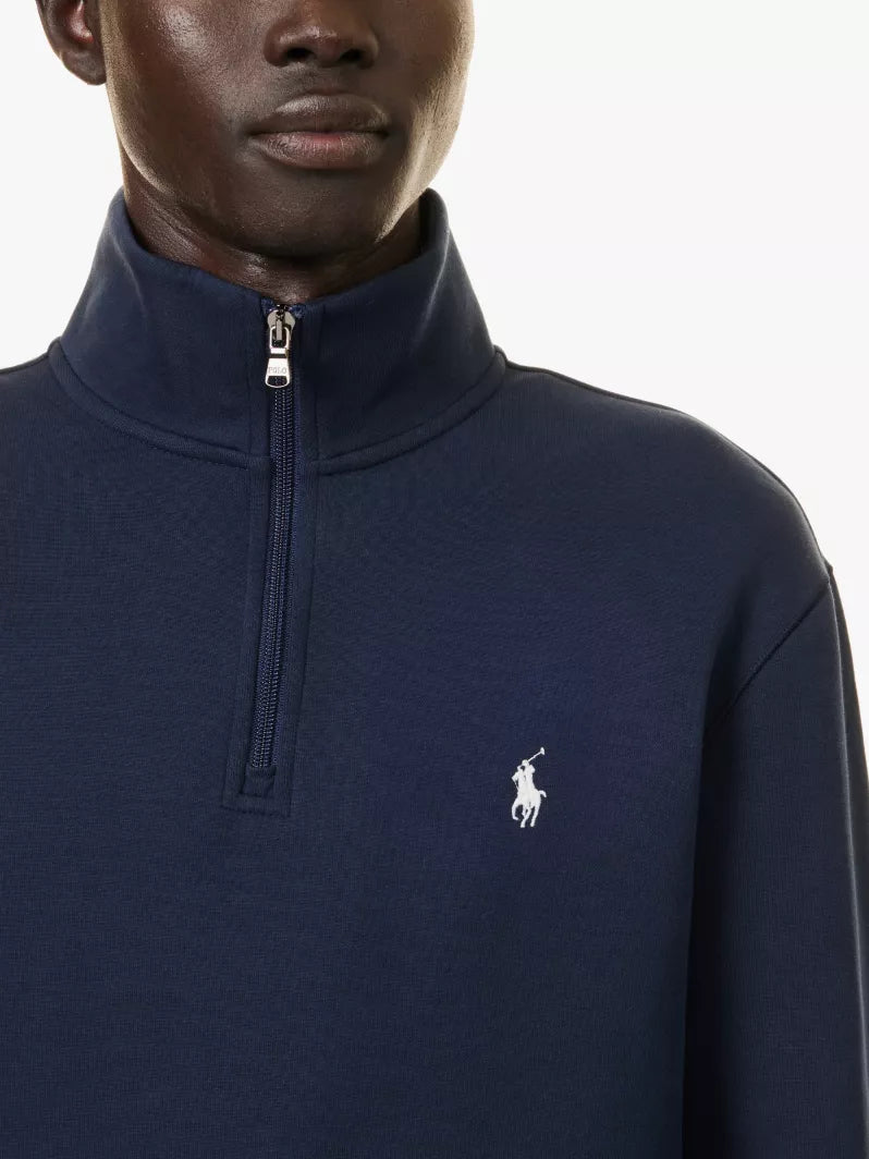 Polo Ralph Lauren Double-Knit Quarter-Zip Pullover