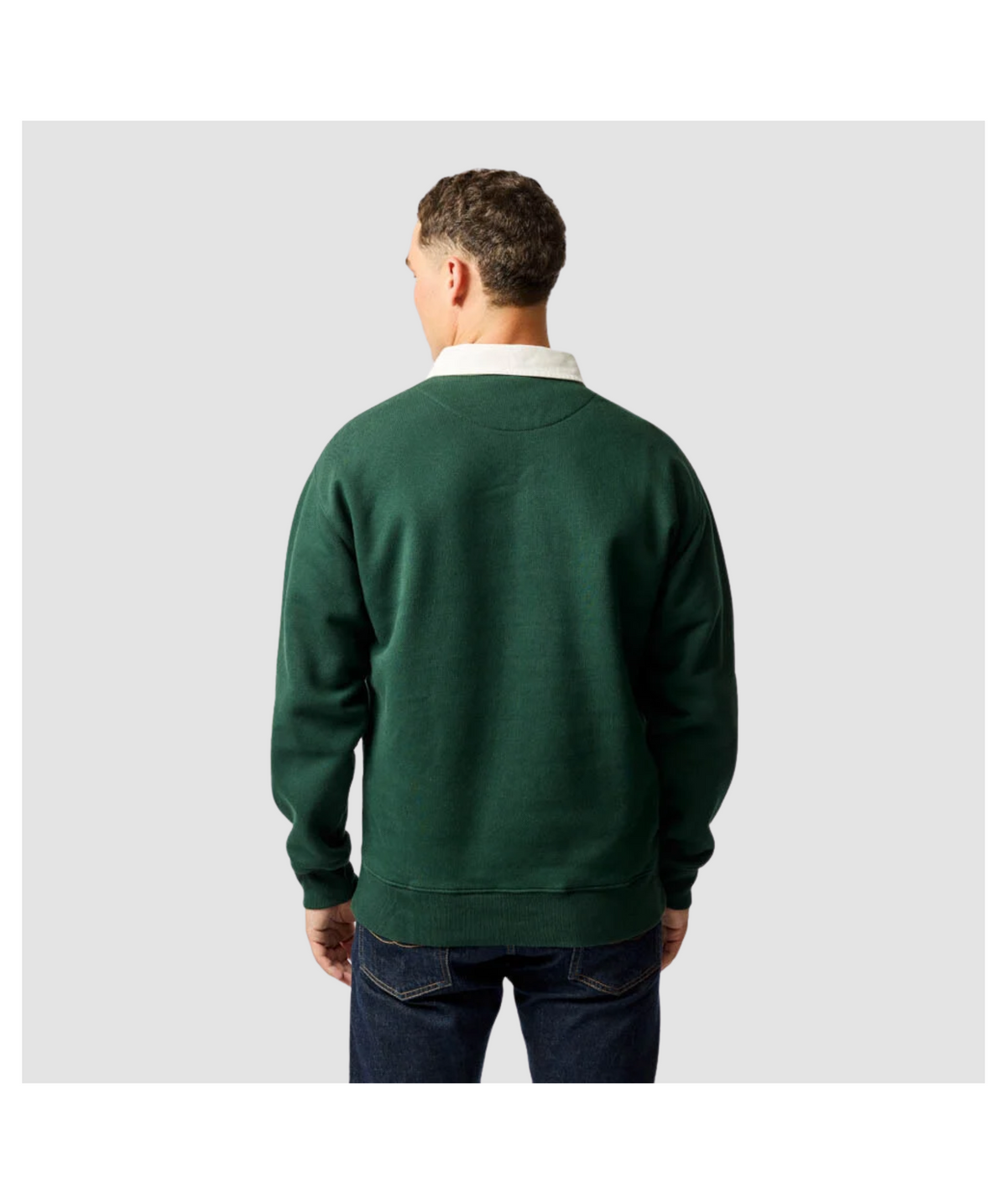 Rodd & Gunn Otago Rugby Shirt Sweat-Forest