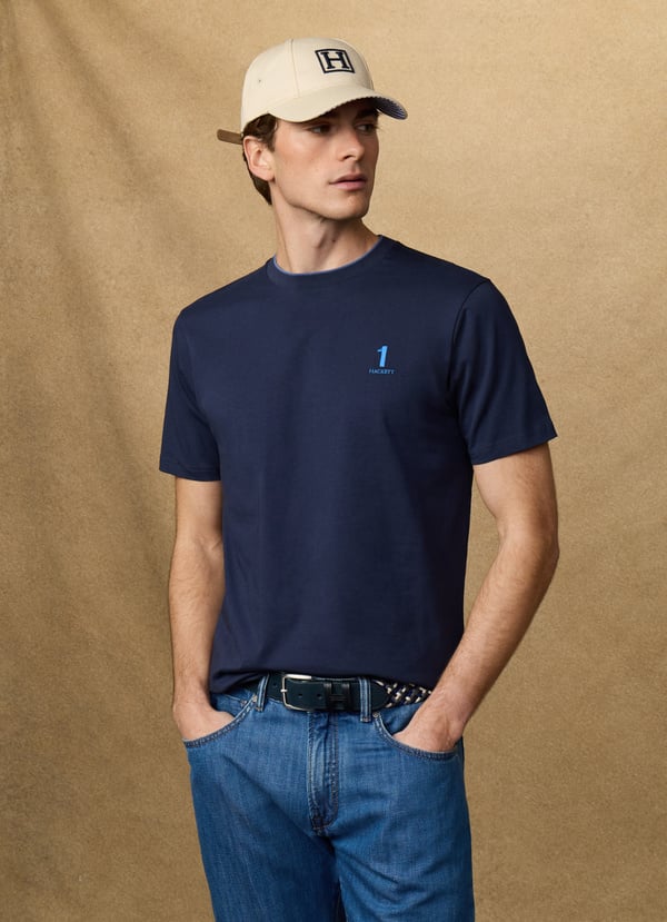 Hackett Heritage Classic Fit Number T-Shirt